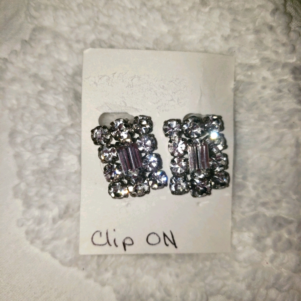Clip on earrings
